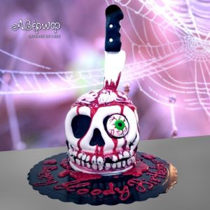 Τούρτα Bloody Birthday Σχέδιο 3D